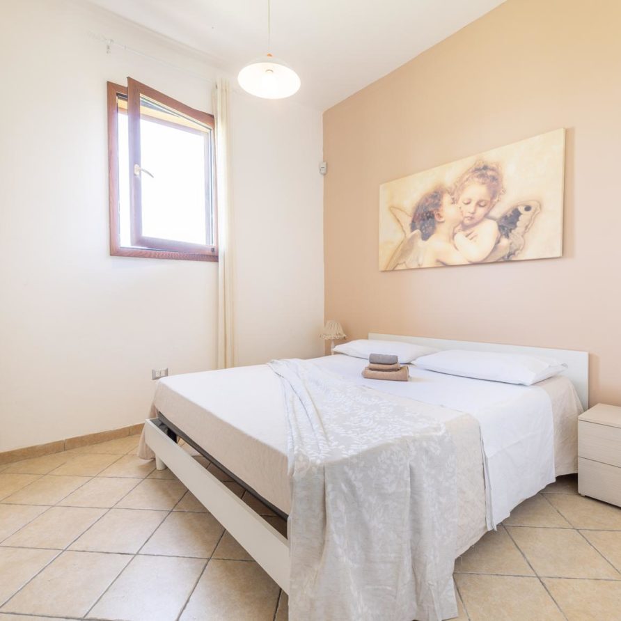 Doppelschlafzimmer Ferienhaus mit Pool