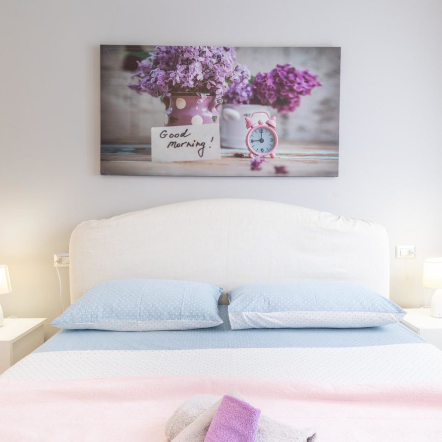 Doppelschlafzimmer Ferienhaus mit Pool