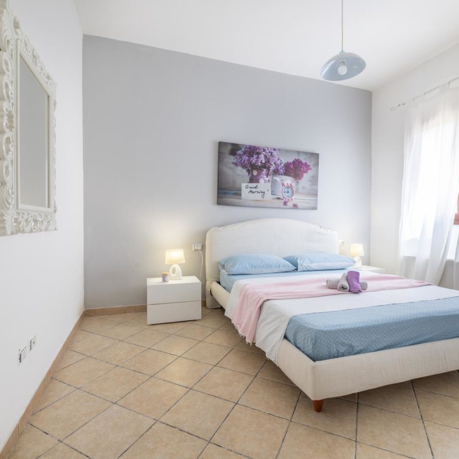Doppelschlafzimmer Ferienhaus mit Pool