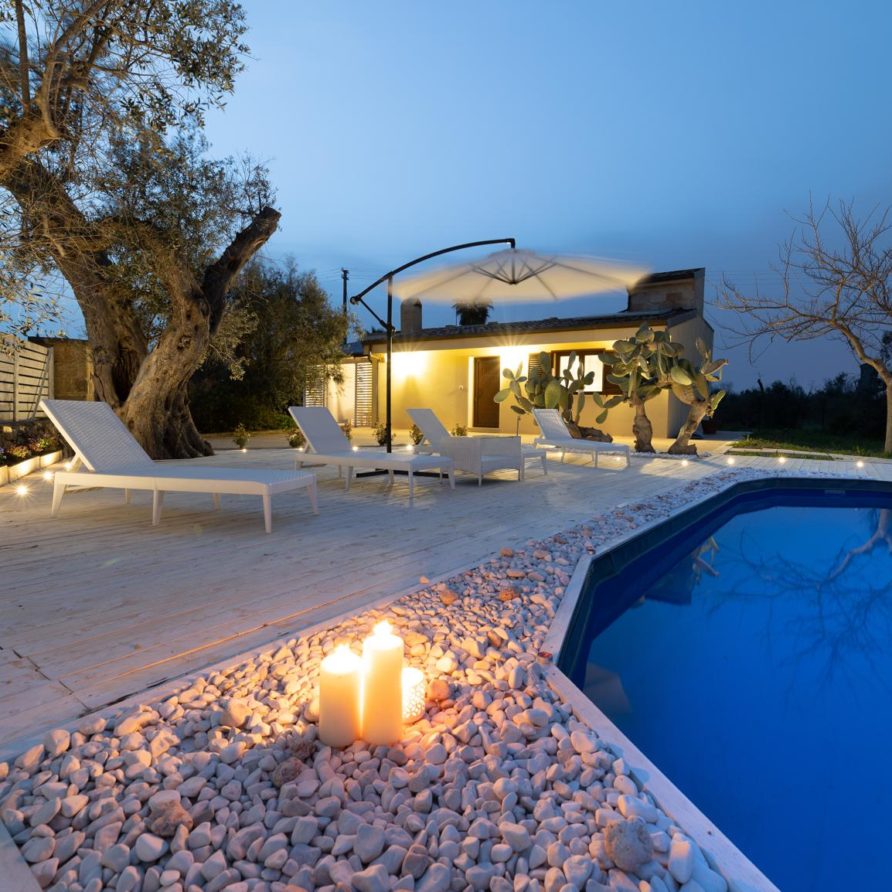 Villa mit pool in Apulien